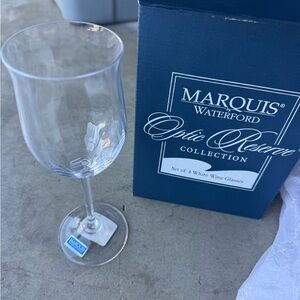 Optic Reserve Lead Crystal Wine Glasses